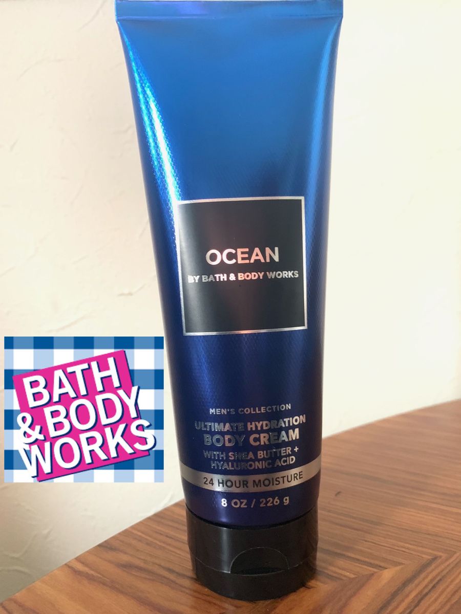 Bath & Bodyworks ボディクリーム オーシャン バスアンドボディワークス 226g ヒアルロン酸 シアバター