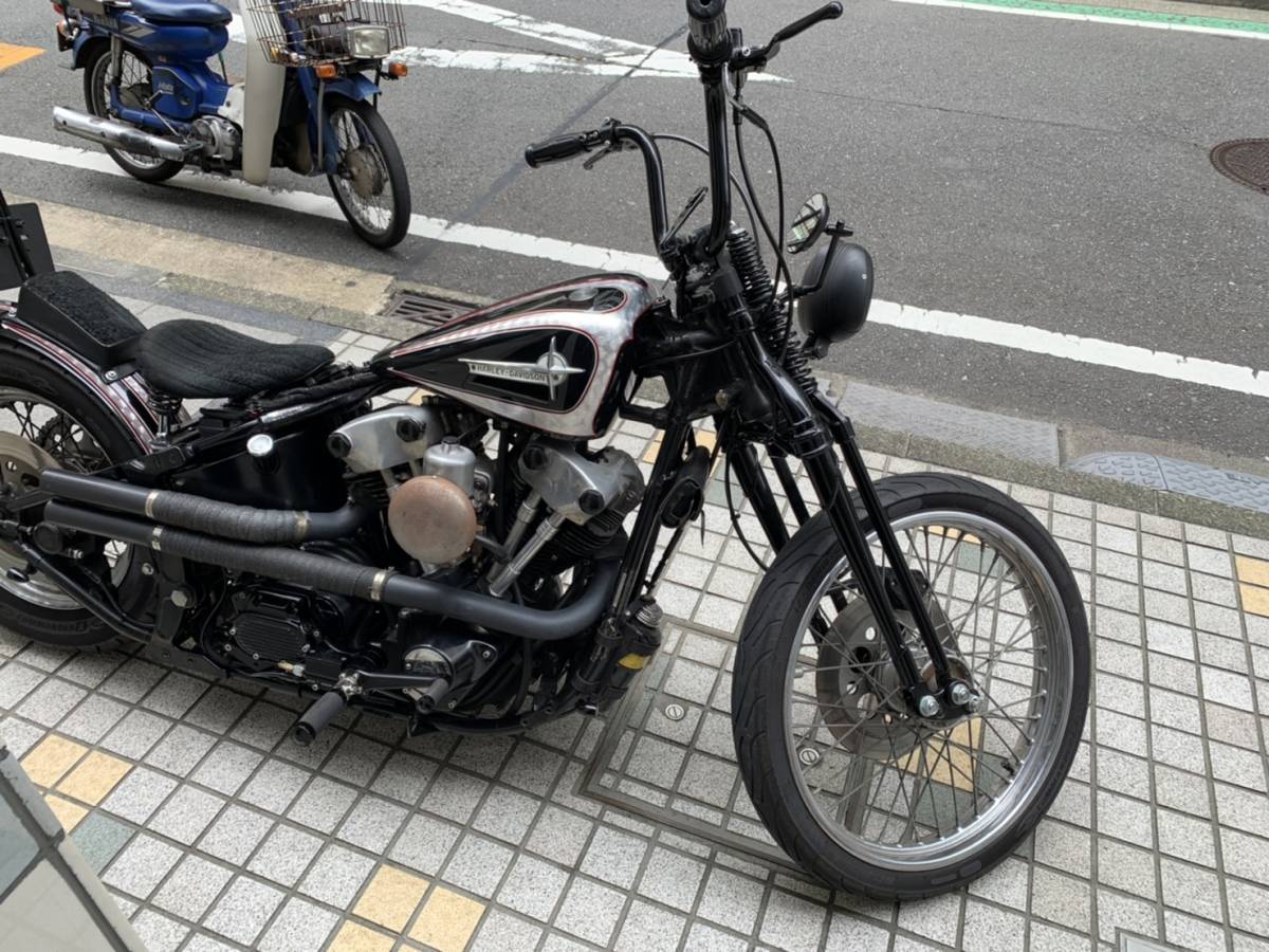 ナックル、ショベル、エボ、サンダンス 96年式 FXSTC 希少カスタム車 ハーレーダビッドソン ビンテージ Harley Davidsonの画像3