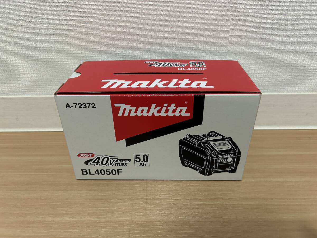 新品未使用 マキタ BL4050F リチウムイオンバッテリー 40Vmax 5.0Ah makita