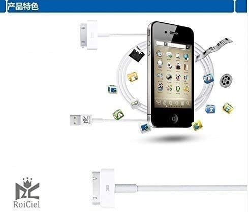 【RoiCiel】(ディアルズシーリズ)iphone4/4s/ipad対応DOCK USBケーブル_画像4