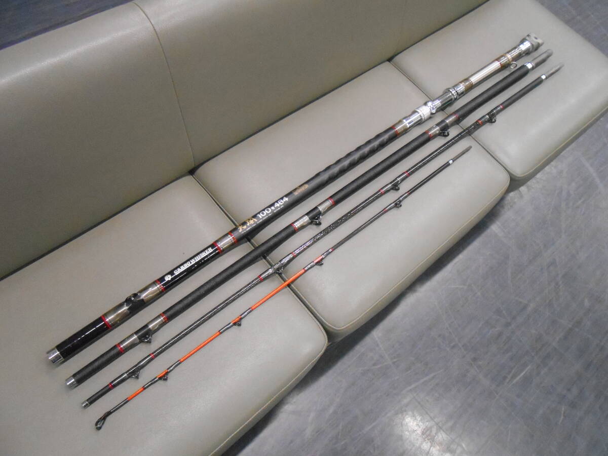 【スーパーセール】 27300円 ダイワ精工名竿 カーボウイスカー尖閣100号484 クエ竿 ダイワ