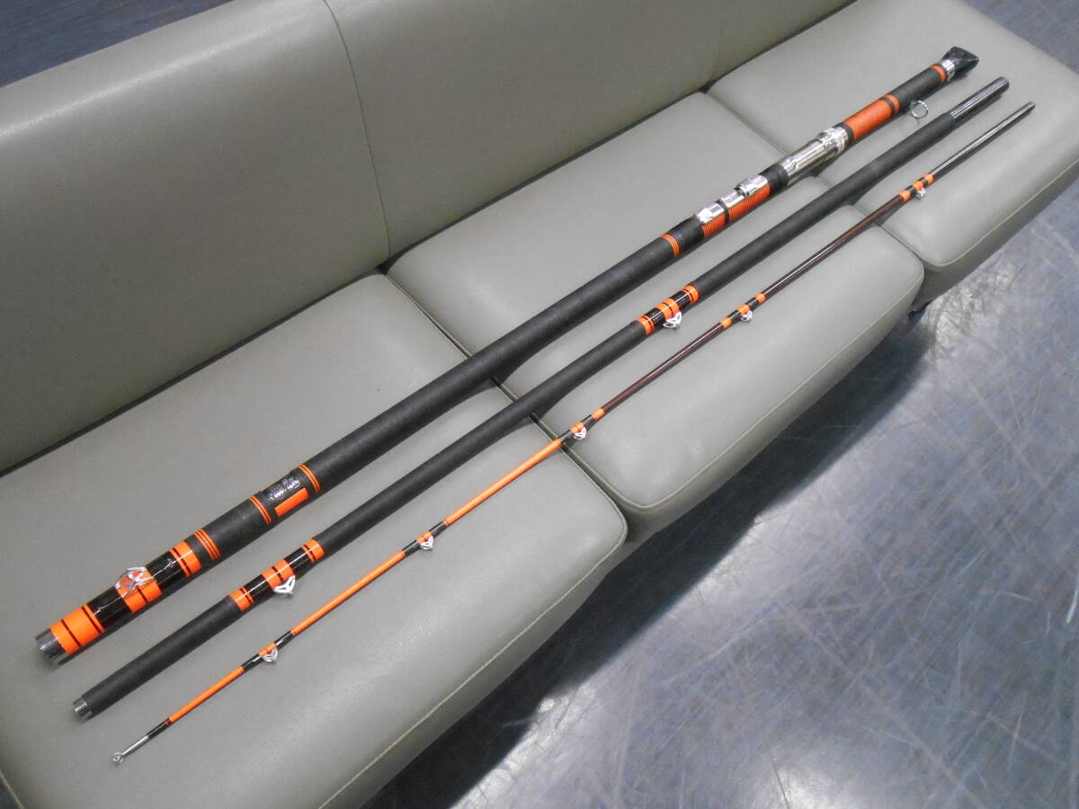 ダイワ精工名竿 グラス製クエ竿 サンクリスタル尖閣2号 中古のお ダイワ精工名竿 グラス製クエ竿 サンクリスタル尖閣2号 中古のお