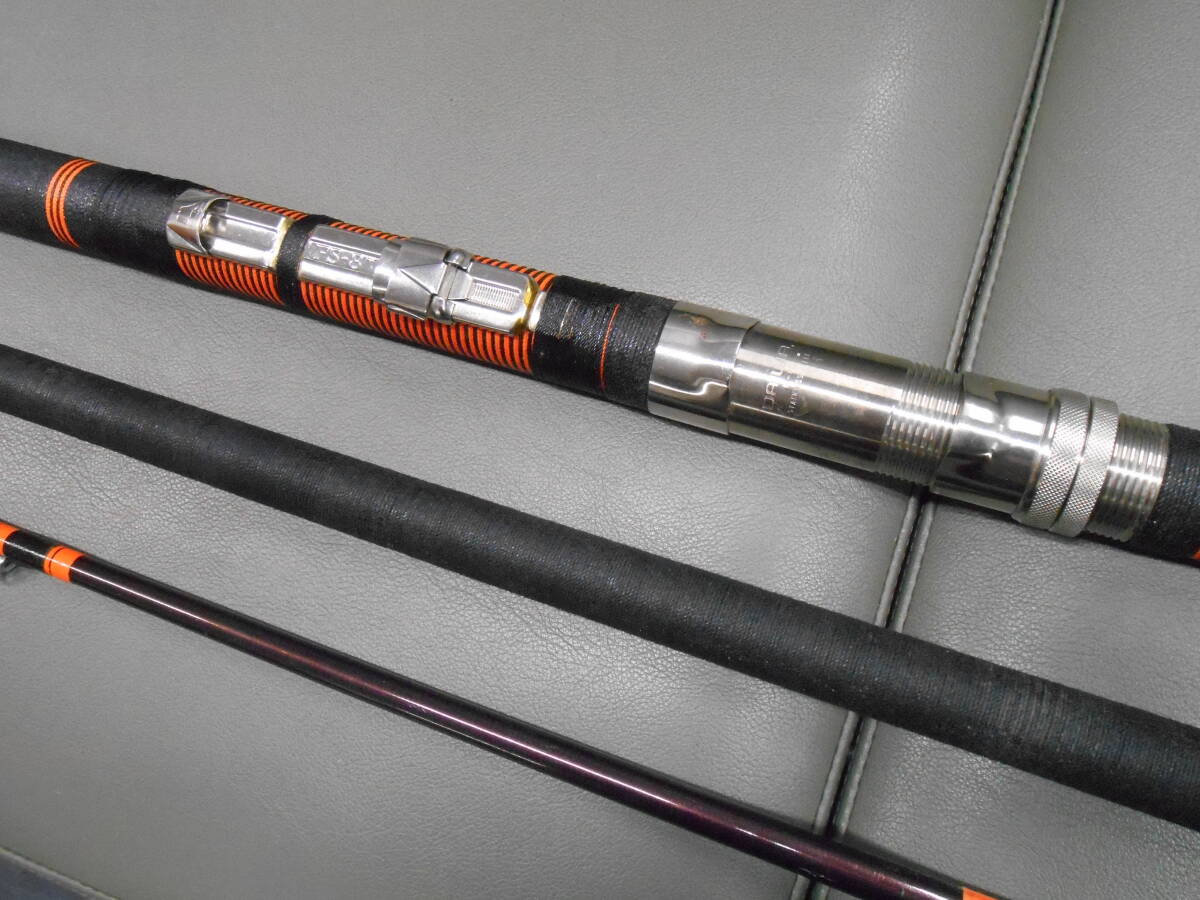 ダイワ精工名竿 グラス製クエ竿 サンクリスタル尖閣2号 中古のお ダイワ精工名竿 グラス製クエ竿 サンクリスタル尖閣2号 中古のお