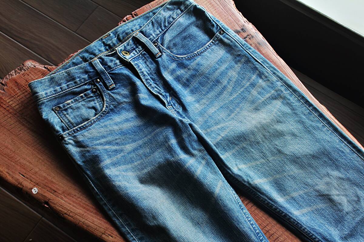 LEVI'S(リーバイス)/★　506ストレートジーンズw29★ユーズド加工★J237_画像3