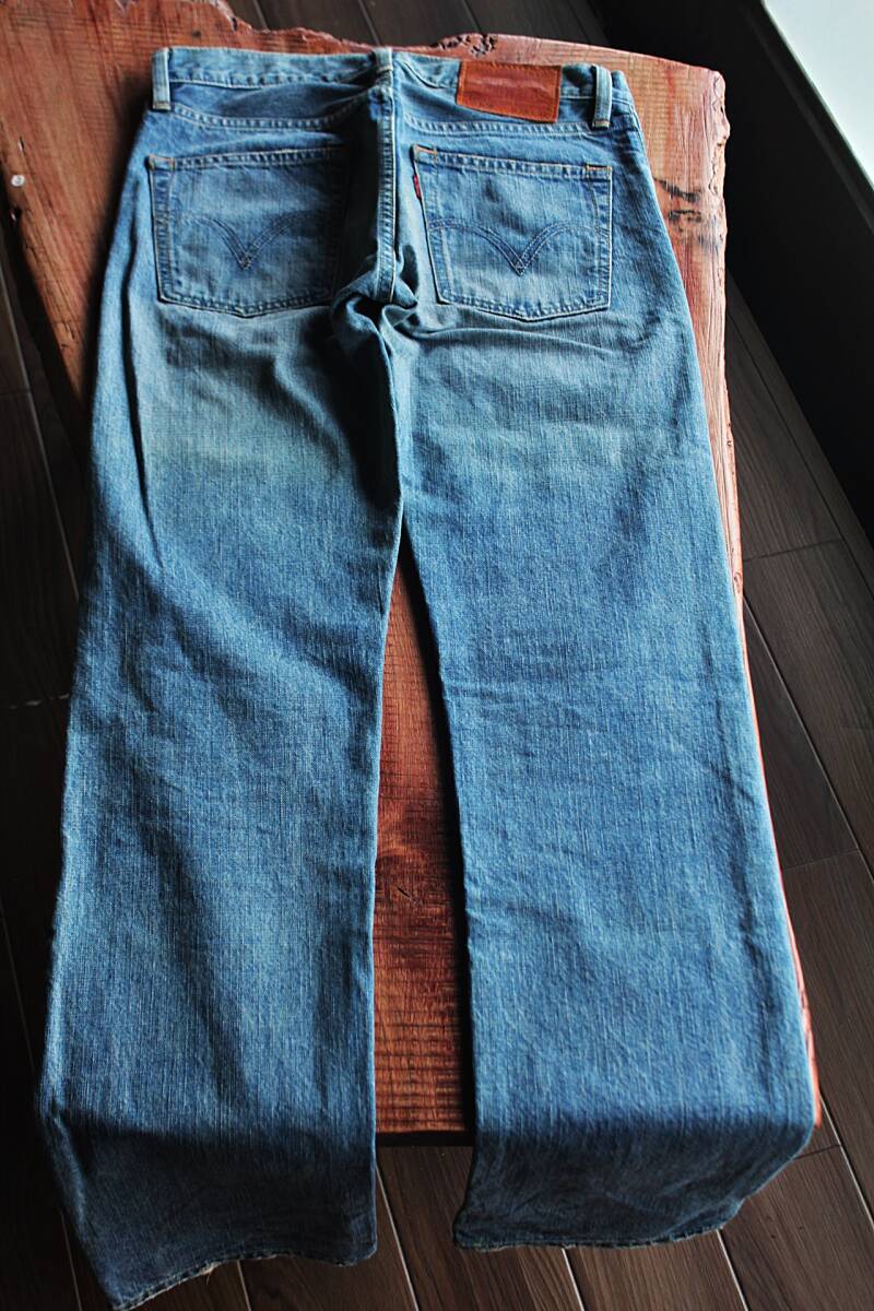 LEVI'S(リーバイス)/★　506ストレートジーンズw29★ユーズド加工★J237_画像4