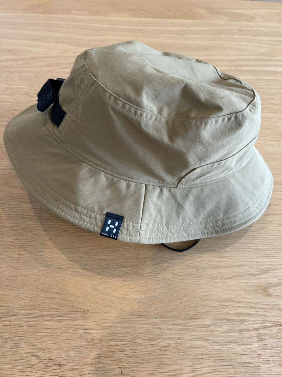 HAGLOFS SOLAR III CAP UNISEX S / M ハット ホグロフス ソーラー 3 キャップ 男女兼用 TAN LION GOLD ブリムハット サファリ 帽子 _画像2