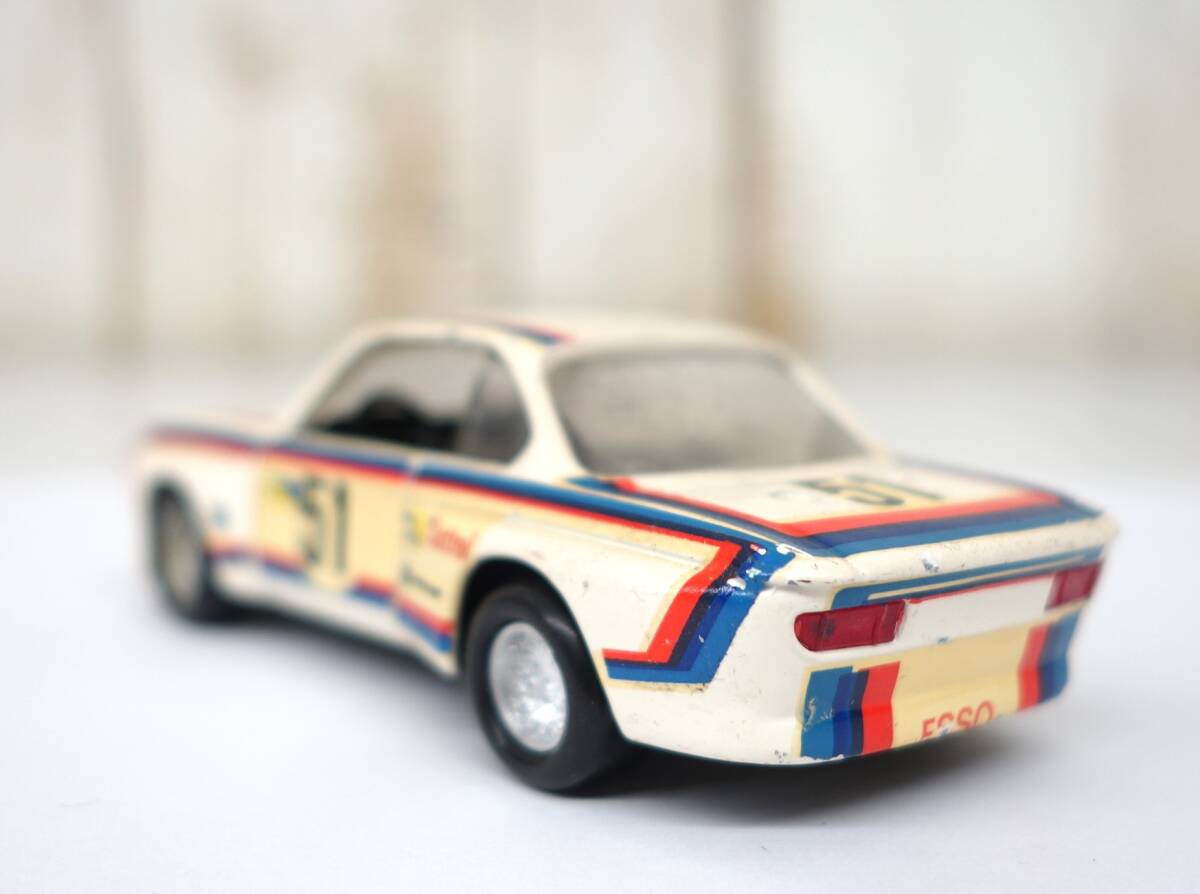 レトロコレクション　当時物 ＊Solid ソリド　MADE IN FRANCE フランス製 ＊BMW 3,0 CLS ＊1/43 ミニカー＊NO.25 1974年＊1973 LE MANS _画像6