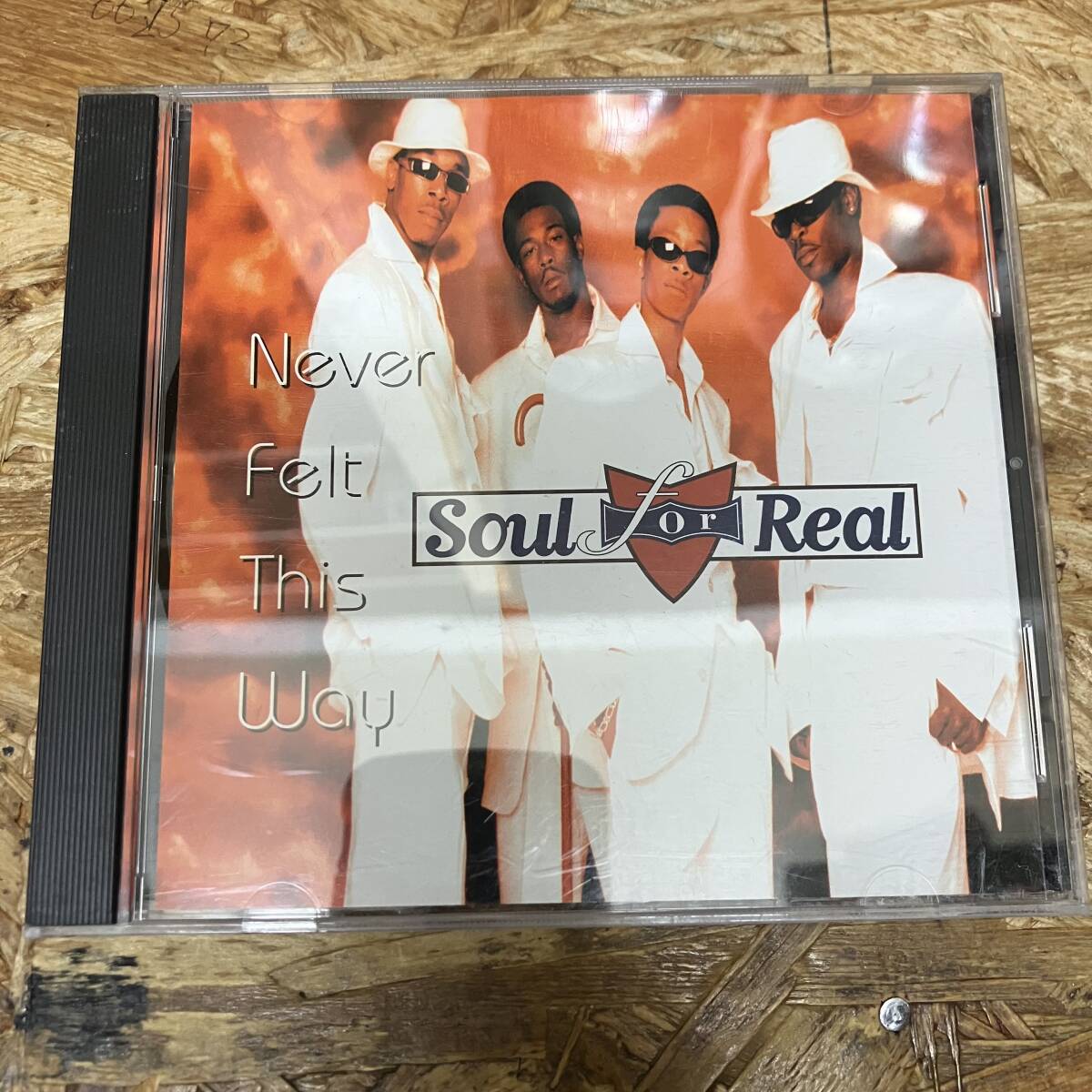 シ● HIPHOP,R&B SOUL FOR REAL - NEVER FELT THIS WAY INST,シングル CD 中古品の画像1