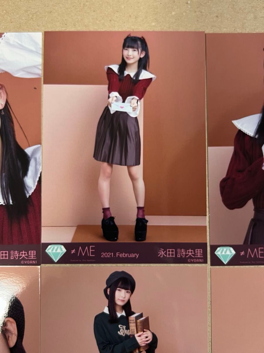 ≠ME ノイミー 永田詩央里 生写真セット 3種コンプ|Yahoo ≠ME ノイミー 永田詩央里 生写真セット 3種コンプ|Yahoo