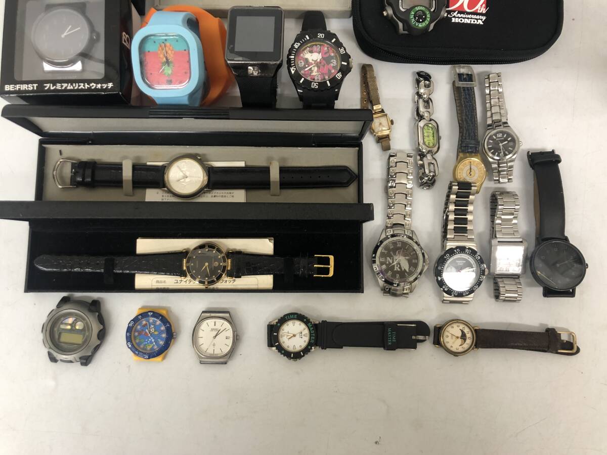  wristwatch set sale no check Junk present condition goods [Y92-297/0/0]