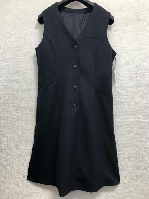 新品☆13号L♪紺系♪ベストスーツ♪ワンピース♪事務服・会社制服☆☆b310_画像2