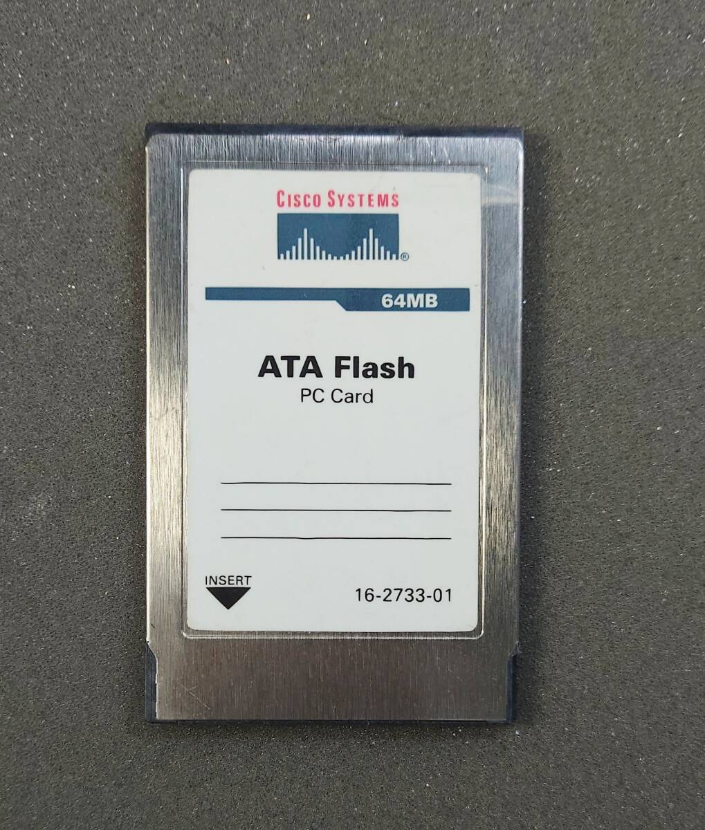 KN4695 【ジャンク品】 cisco ATA Flash PC Card 64MB_画像1
