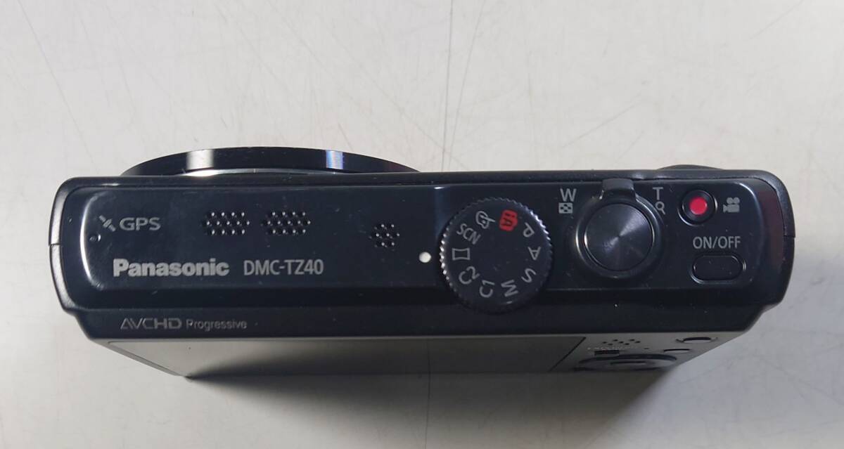 KN4653 【ジャンク品】 Panasonic パナソニック LUMIX DMC-TZ40 コンパクトデジタルカメラ_画像3