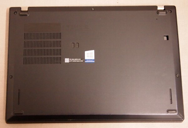 NoT447☆ThinkPad A285 20MX-S00P00 SSD欠損・TPNGジャンク！Ryzen 5 PRO 2500U 2.0GHz/メモリ8GB/SSD欠/動作確認済/音NG/部品取り☆の画像7