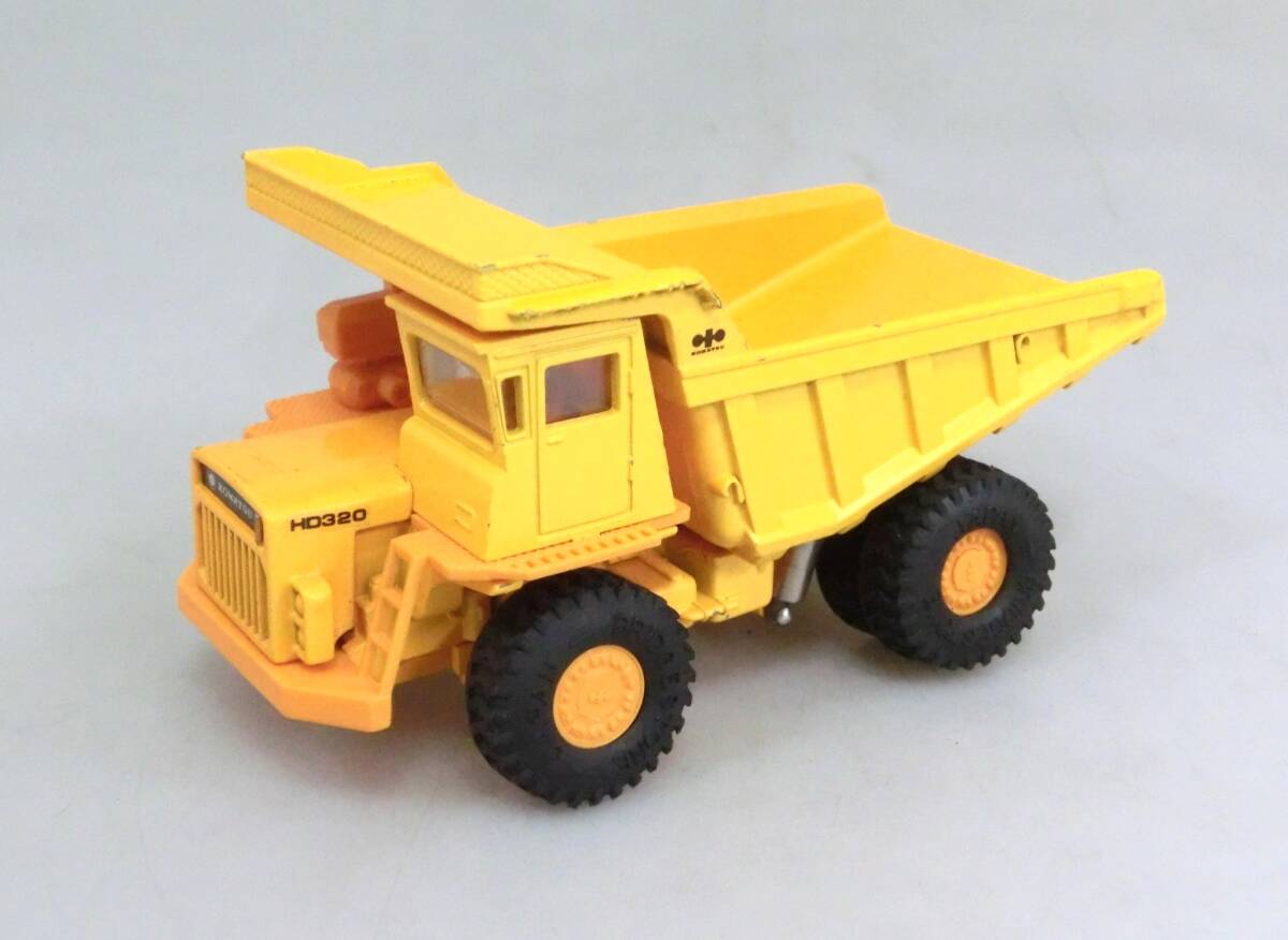 ◇☆2)小松製作所 KOMATSU HD320 ダンプトラック オリジナルミニチュア ミニカー 非売品◆_画像2