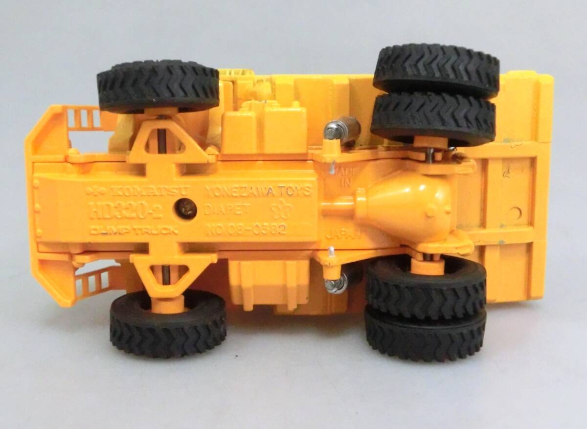 ◇☆2)小松製作所 KOMATSU HD320 ダンプトラック オリジナルミニチュア ミニカー 非売品◆_画像7