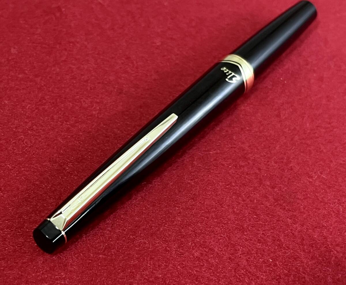 ☆B) 万年筆 PILOT パイロット Elite エリート ペン先 14K-585 F 筆記用具 ★_画像5