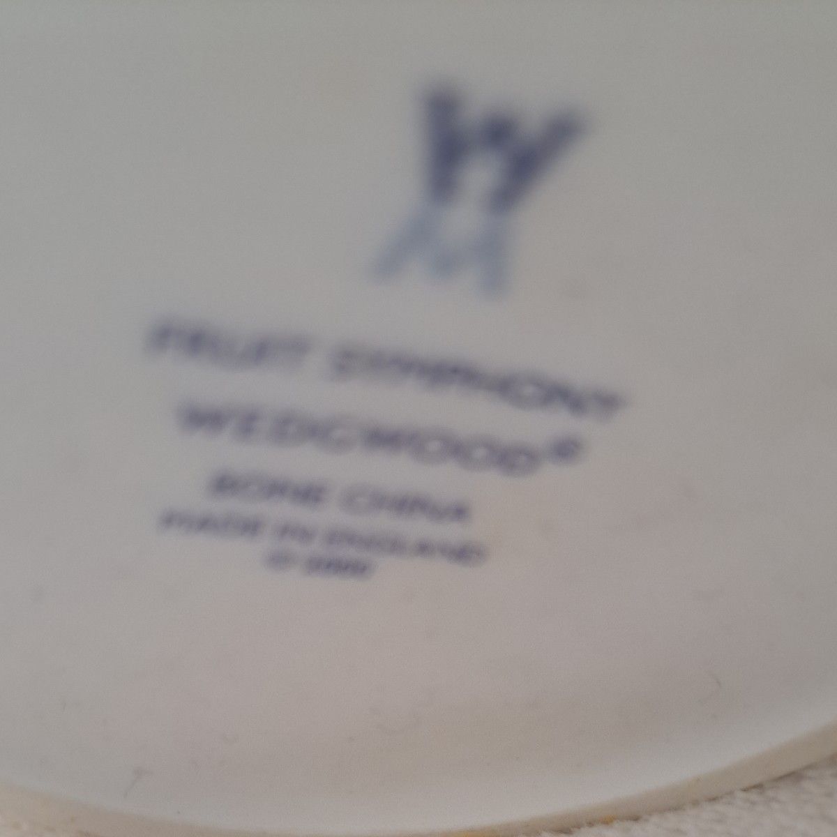 Wedge woodフルーツ シンフォニーシリーズ　マグカップ×4 ウェッジウッド ボーンチャイナ陶器茶器