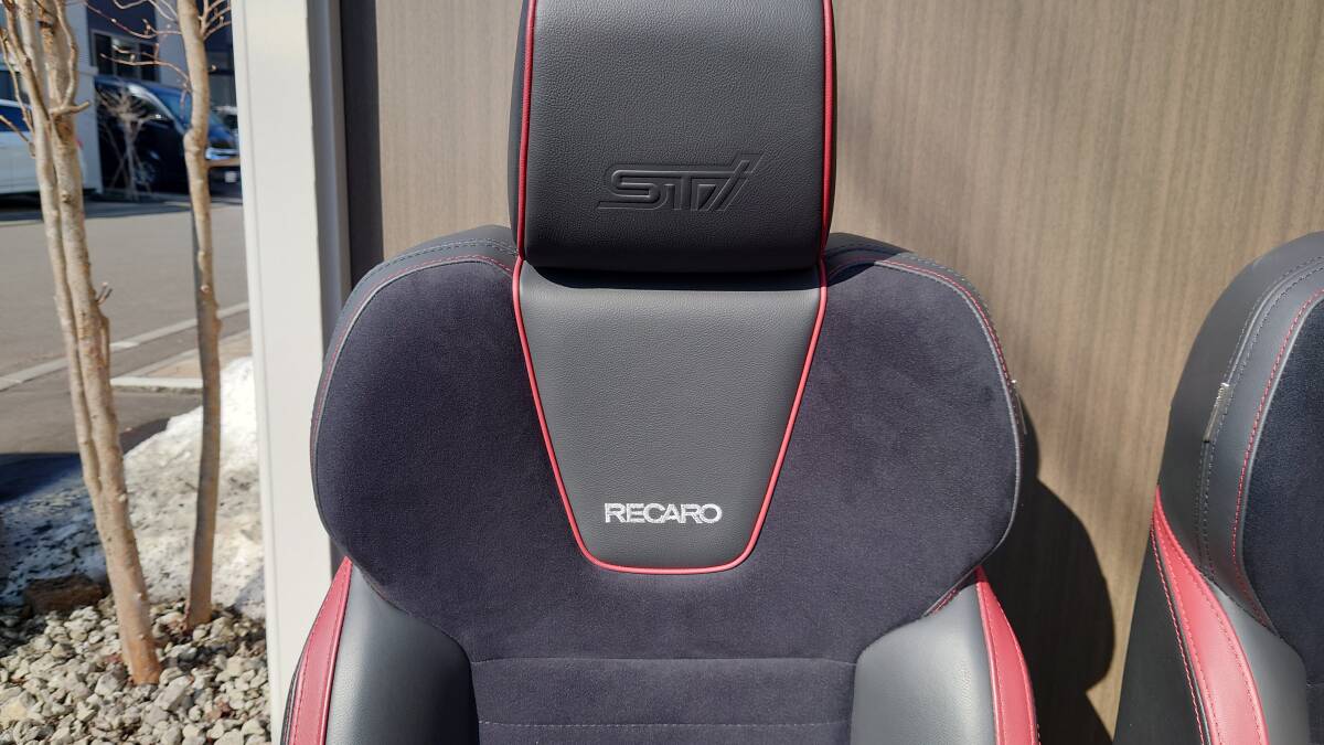 レカロ RECARO WRX STI 純正オプション 電動 シートヒーター SJ フォレスター 左右セットの画像3