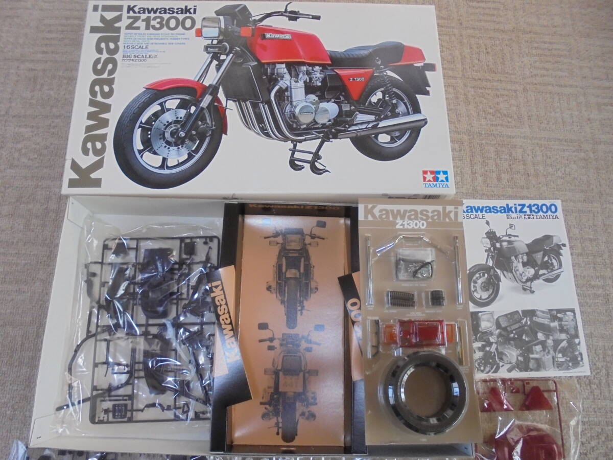 TAMIYA Tamiya model not yet constructed 1/6 Kawasaki KZ1300 Kawasaki bike plastic model 