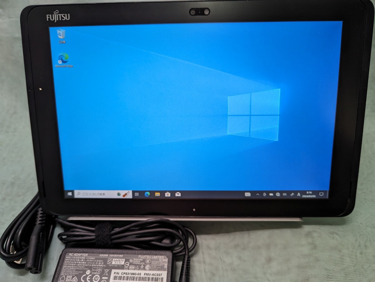 Fujitsu タブレット-ARROWS Tab Q508/SB (CPUｘ7-Z8750) 64GB_画像1