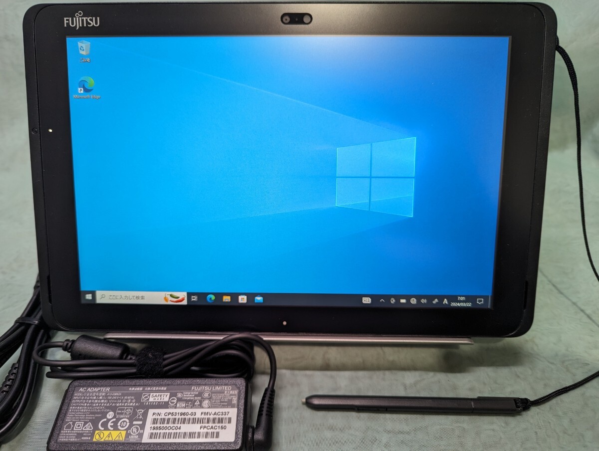 Fujitsu タブレット-ARROWS Tab Q508/SE-CPU Atom x5 SSD128GB 