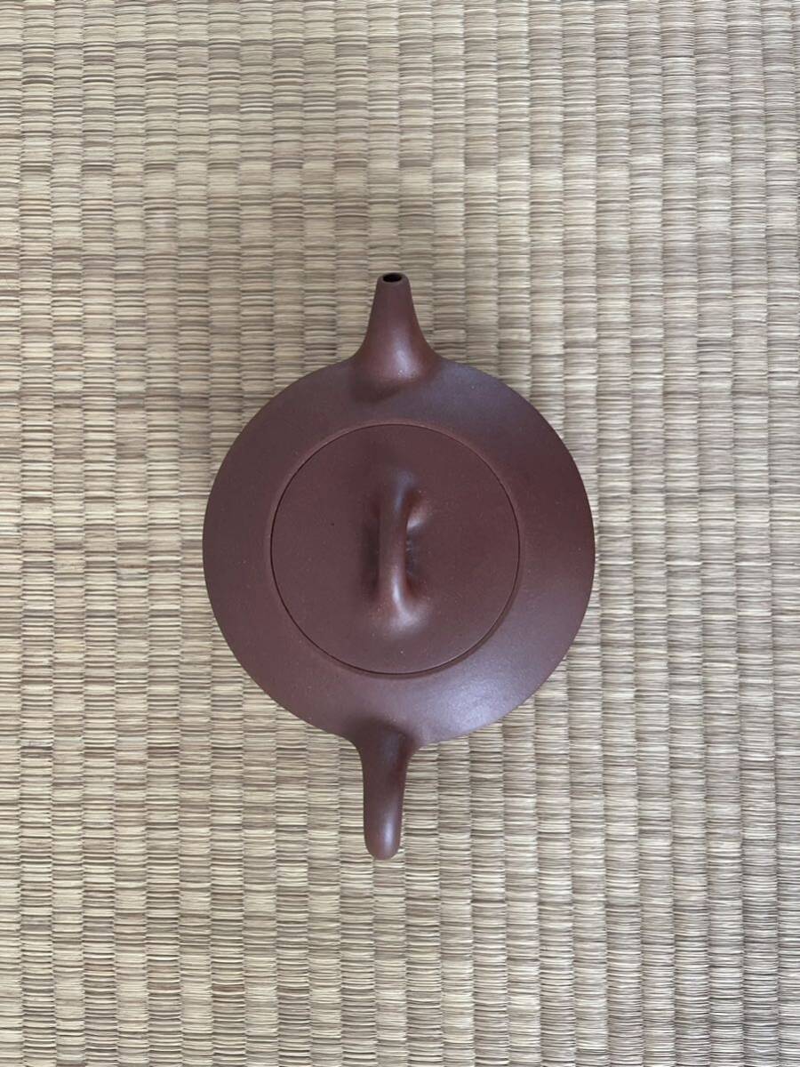 中国宜興紫砂 急須 茶器 茶壺 在銘 時代物 古美術 唐物 煎茶道具 _画像6