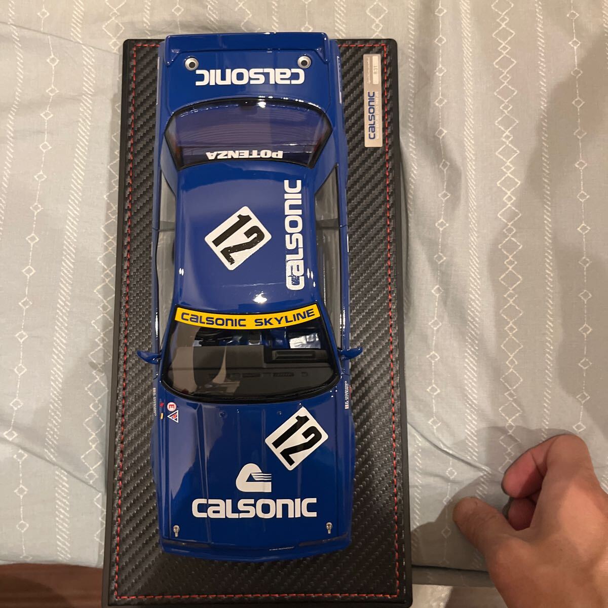 1/18 CALSONIC Skyline (#12) 1989 JTC With Mr. Hoshino 並行輸入品 [イグニッションモデル] IG0577カルソニックスカイライン1/43_画像8