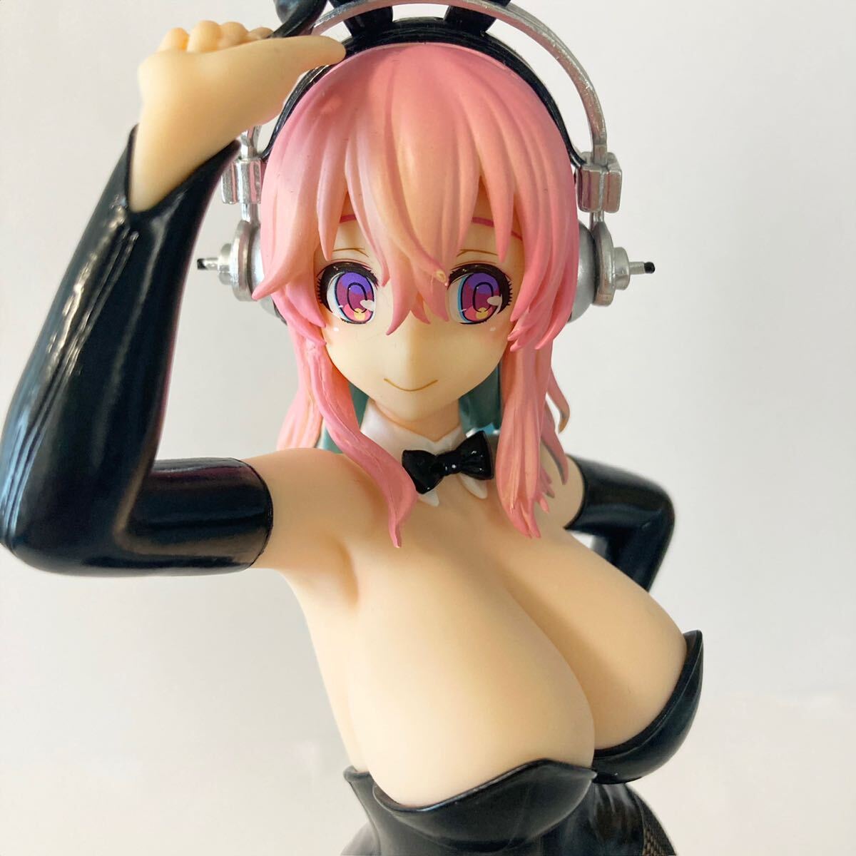 美品■ビッキュートバニーズ フィギュア すーぱーそに子 スーパーソニコ 黒バニーBiCute Bunnies Figure FIGURE SUPER SONICO bunny_画像1