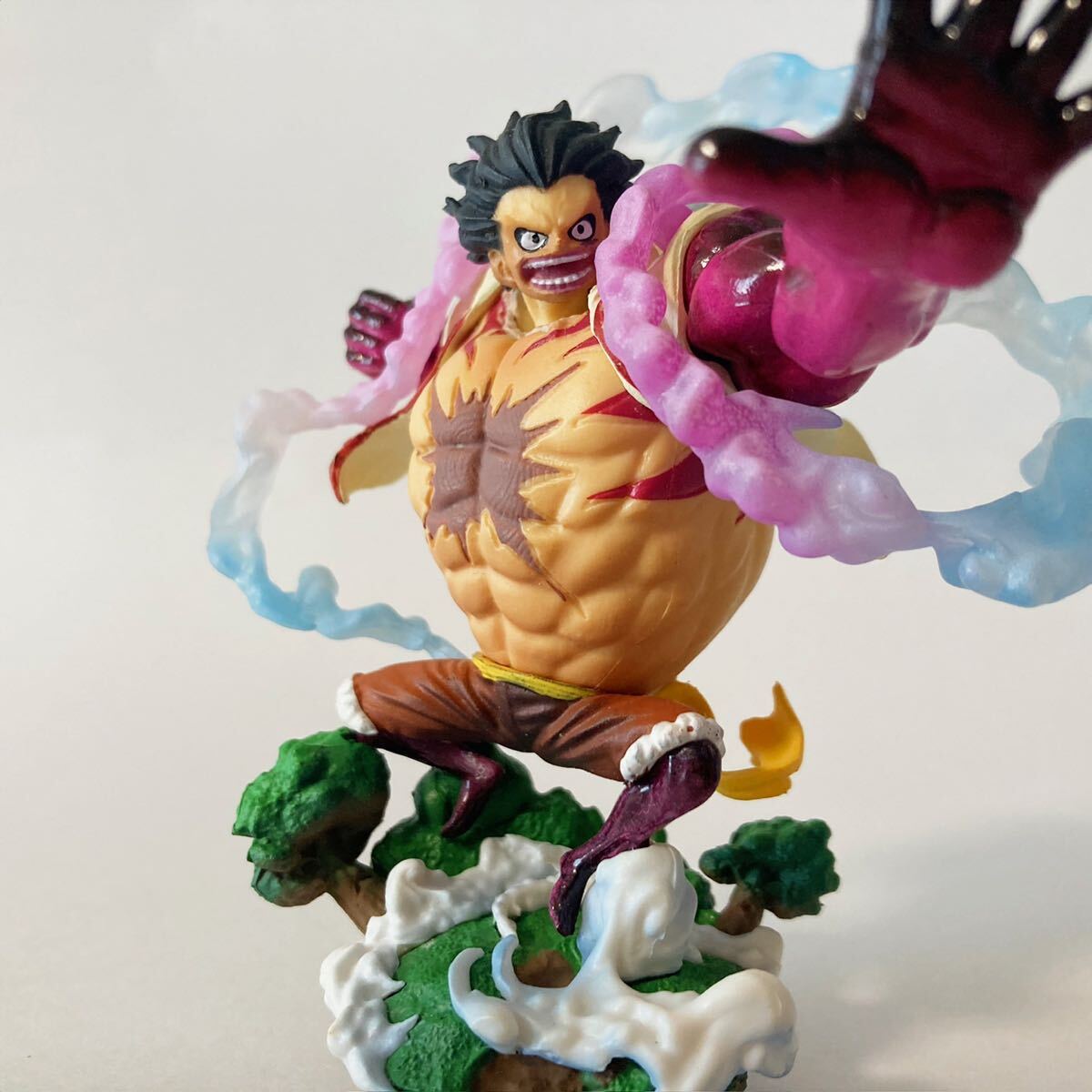 美品■ワンピース ルフィ ギア4 ログボックス リバース ホールケーキアイランド編 フィギュア プチラマLOGBOX RE BIRTH ONE PIECE Figure_画像8