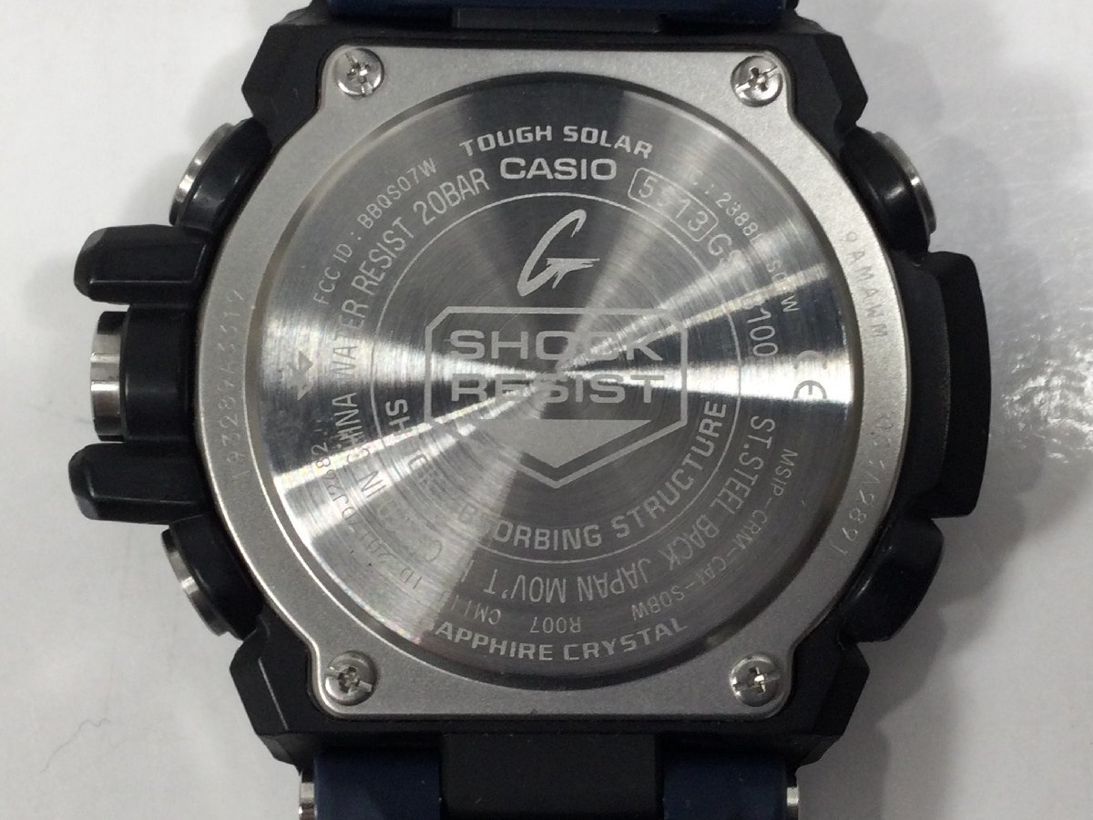 CASIO カシオ 腕時計 G-SHOCK 「G-STEEL（Gスチール）Bluetooth搭載」 GST-B100XA-1AJF_画像5