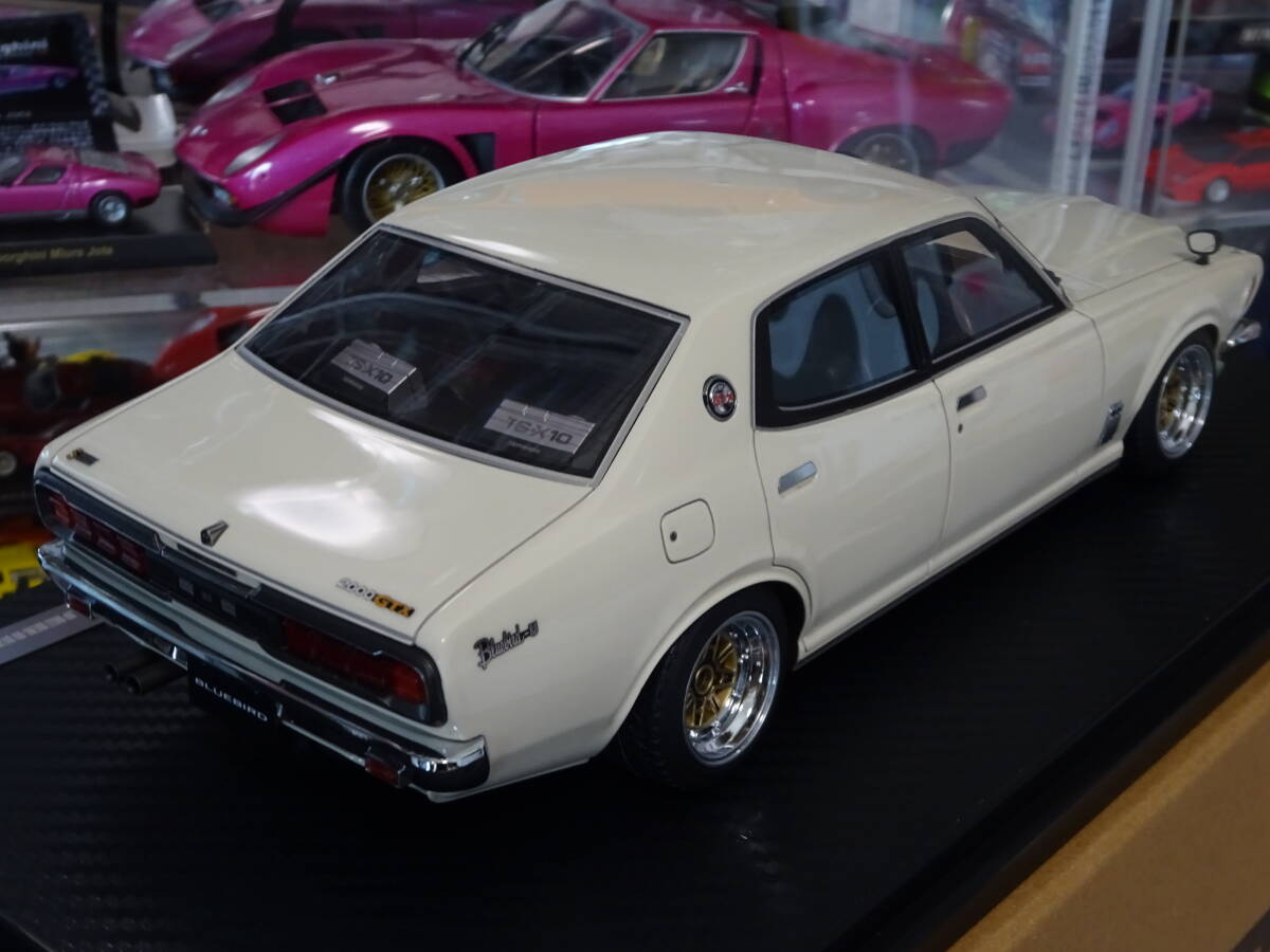 *IG3166*1/18 Nissan Bluebird U 2000GTX (G610) White*samebru* ignition model ignition model * Nissan Bluebird U*