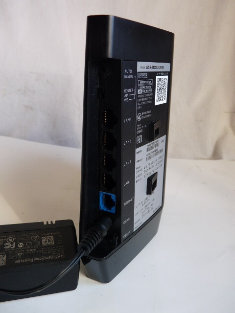 現状品◆BUFFALO バッファロー 無線ルーター WSR-5400AX6/NMB_画像6