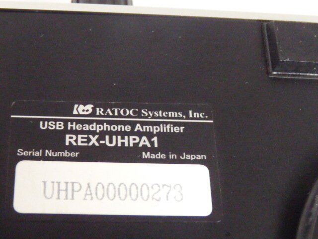 latok system USB headphone amplifier *REX-UHPA1