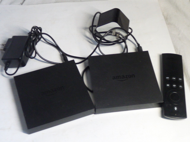 現状品◆Amazon Fire TV 第2世代 ２こ　DV83YW （E)_画像1