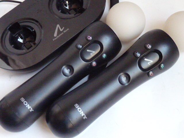SONY PlayStation Move モーションコントローラー CECH-ZCM1J /充電スタンド CECH-ZCC1J◆現状品_画像3