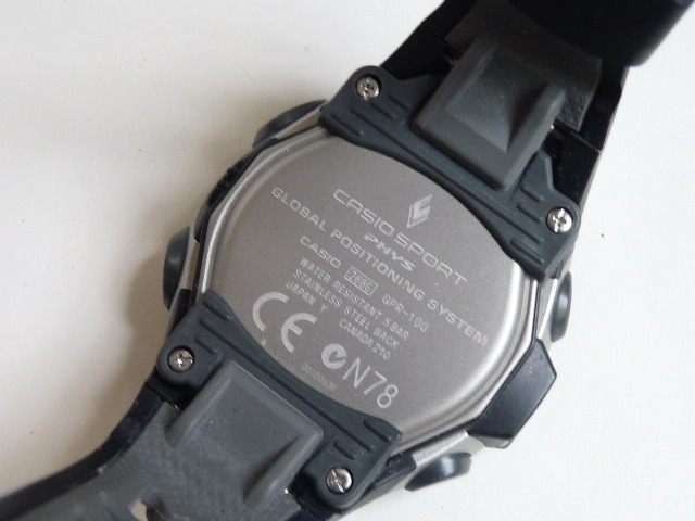 電池切れ◆カシオ スポーツ Casio Sport PHYS GPR-100 GPS の画像5