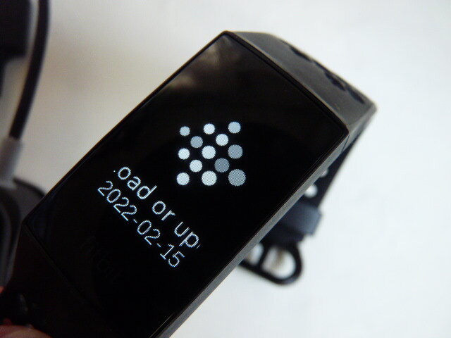 Fitbit Charge4 FB417 GPS搭載フィットネストラッカー◆充電ケーブルつき_画像4