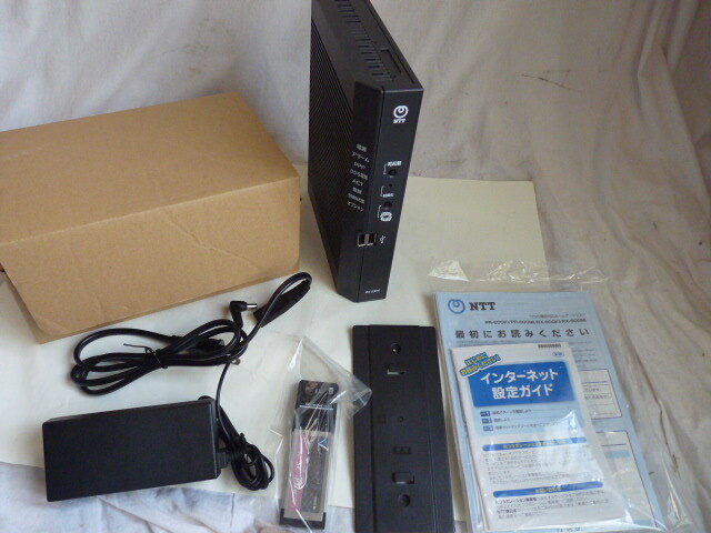 NTT東日本/西日本 RX-600KI 光終端装置 ひかり電話◆無線LANカード SC-40NE「2」（B)の画像1