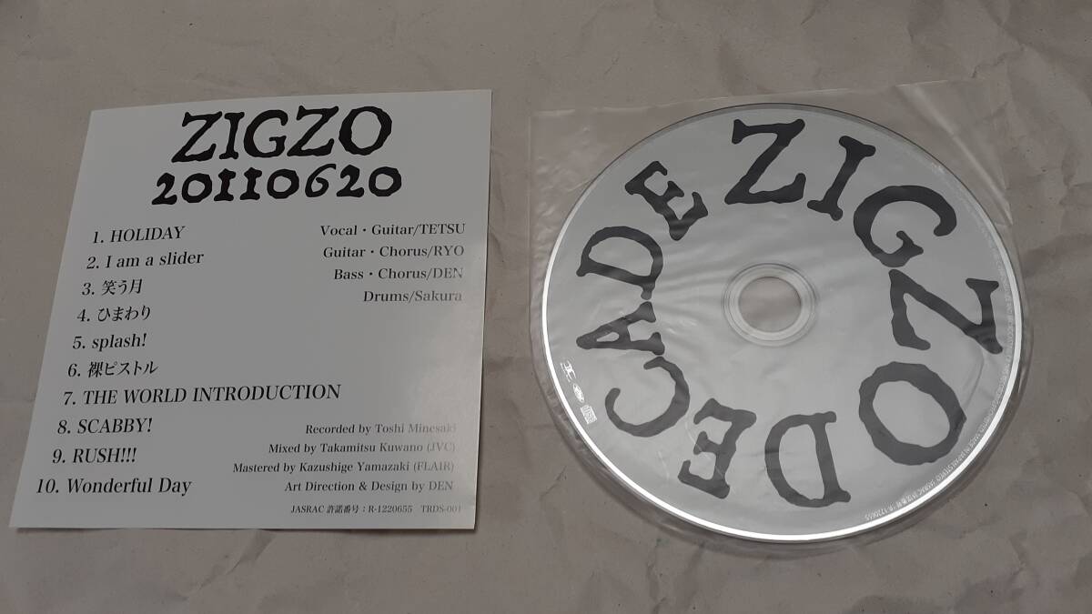 ZIGZO hall limitation CD 20110620 DECADE