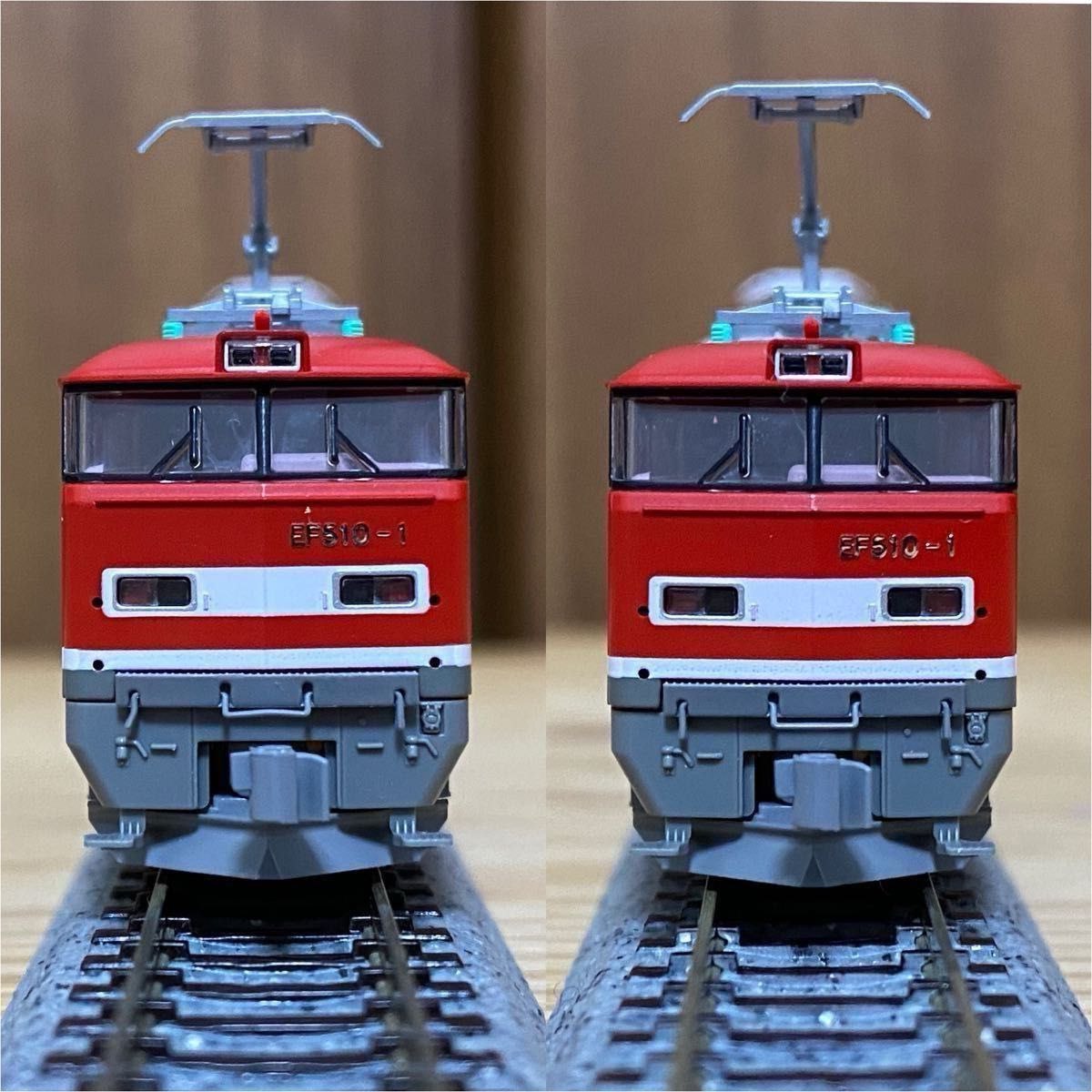 希少・美品】KATO 3051-1 EF510形電気機関車 1号機 おまけの 希少・美品】KATO 3051-1 EF510形電気機関車 1号機 おまけの