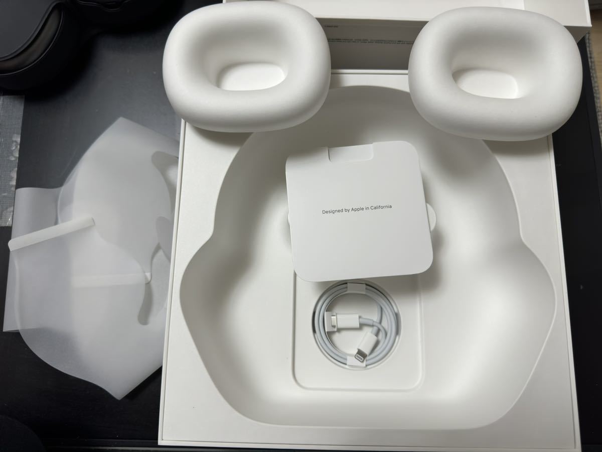 【ジャンク】【箱付属物あり】【apple store購入品】Apple AirPods MAX　MGYH3J/A_画像4