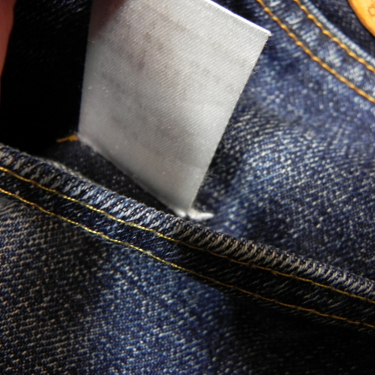 -153* сделано в Японии! Denime 66 Denim брюки W32 DENIME Vintage копия джинсы б/у одежда кожа patch *
