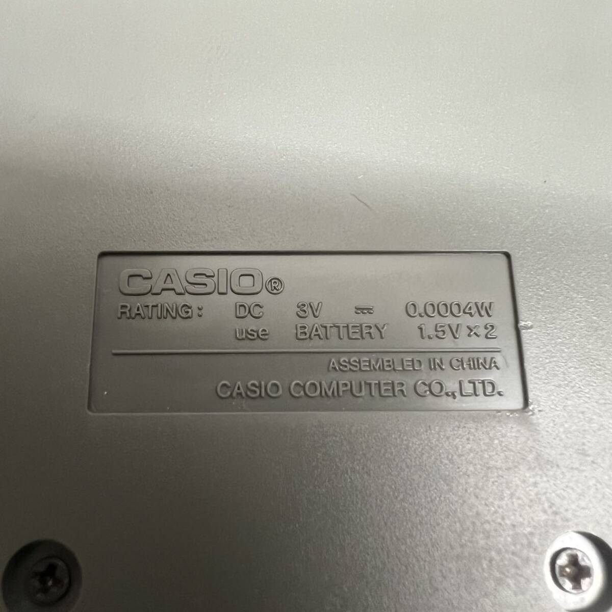 【動作品】CASIO カシオ 関数電卓 fx-82LB FRACTION Calculator 希少 レア 取説付き 9207_画像6