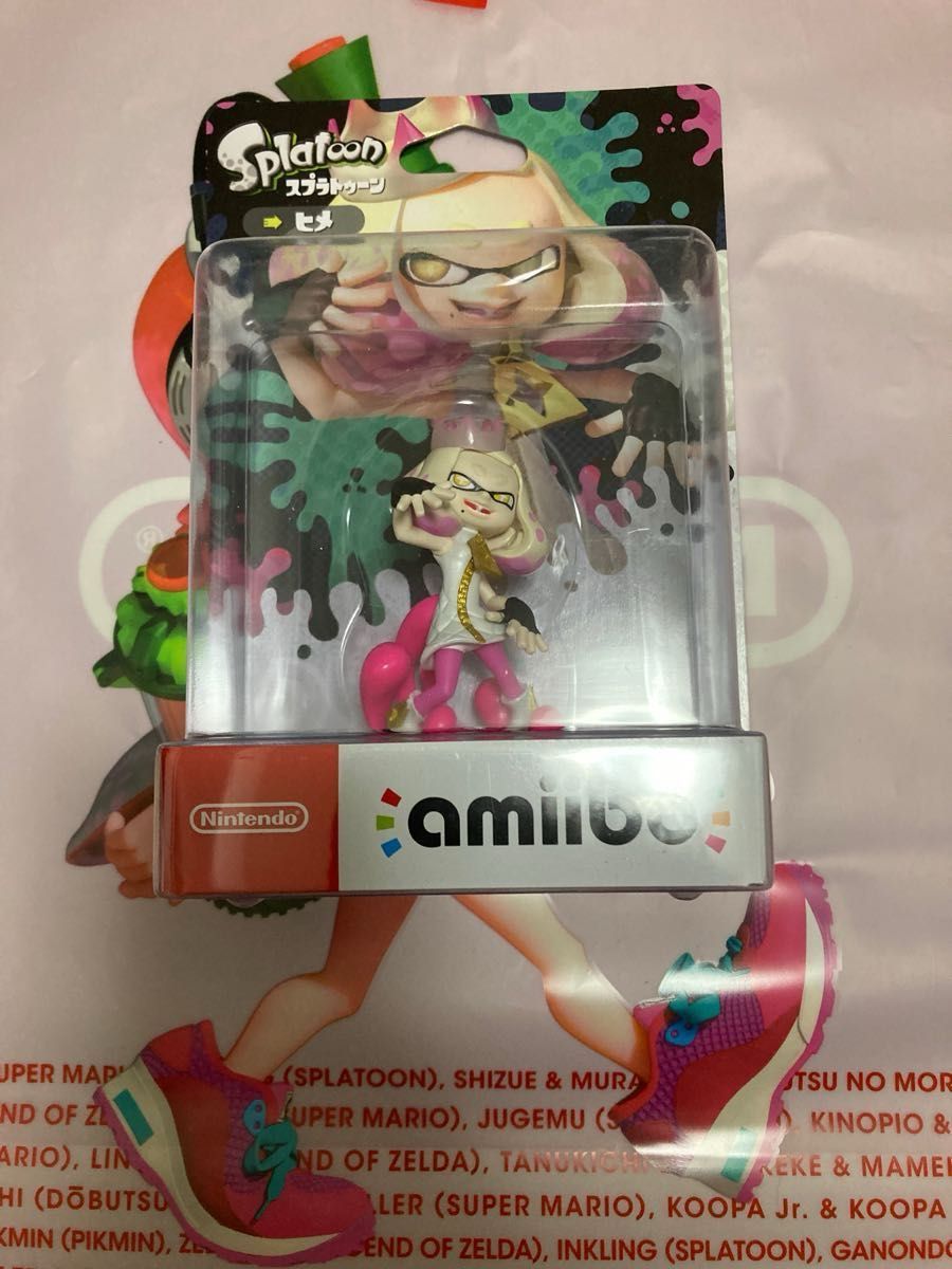 amiibo アミーボ スプラトゥーン ヒメ 王冠 新品 未開封