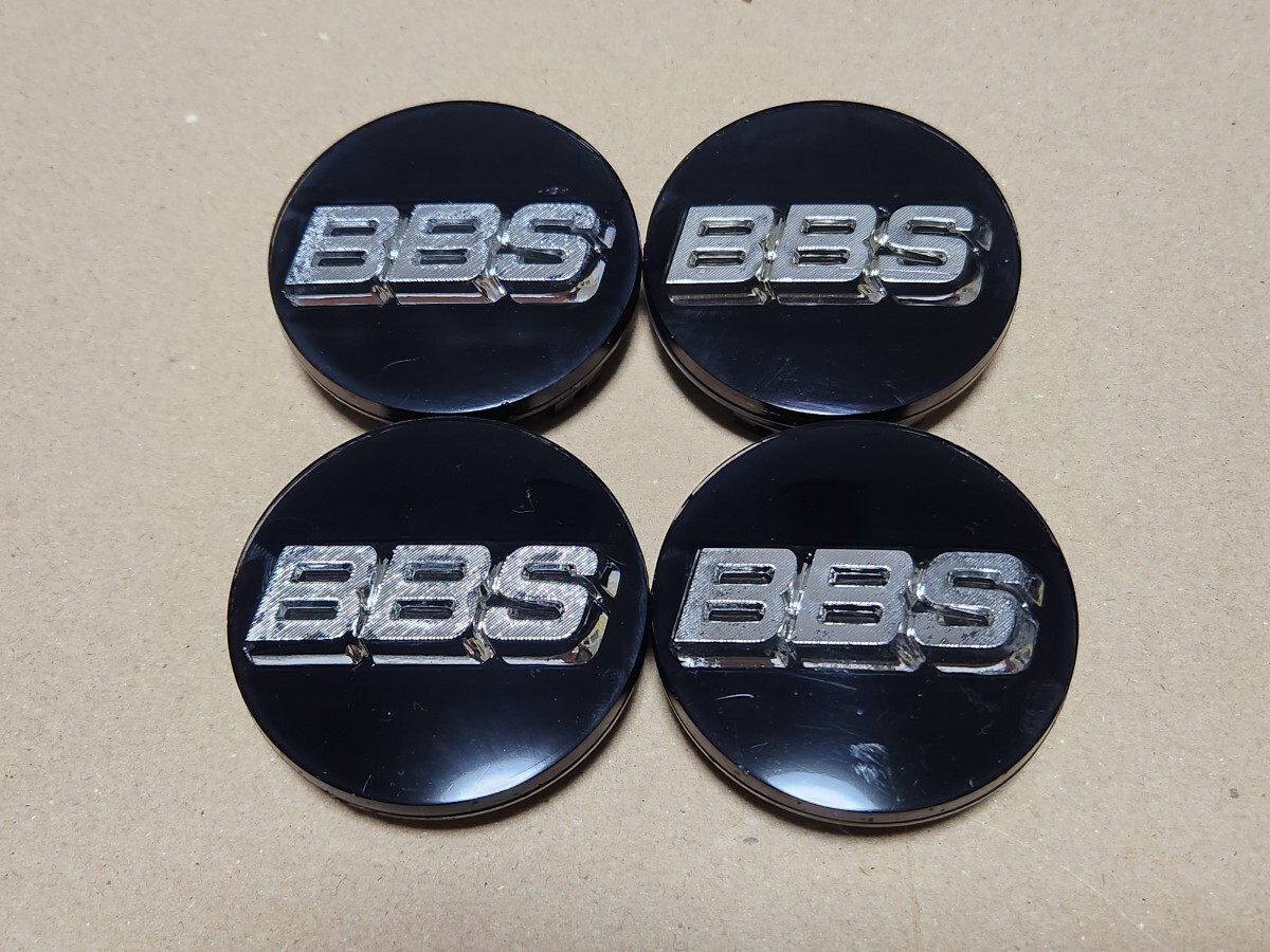 【希少】BBS センターキャップ ブラック リング付タイプ 外径56mm 正規品 (56.24.053) MADE IN JAPAN 日本製 LM RG RS RK RF_画像1