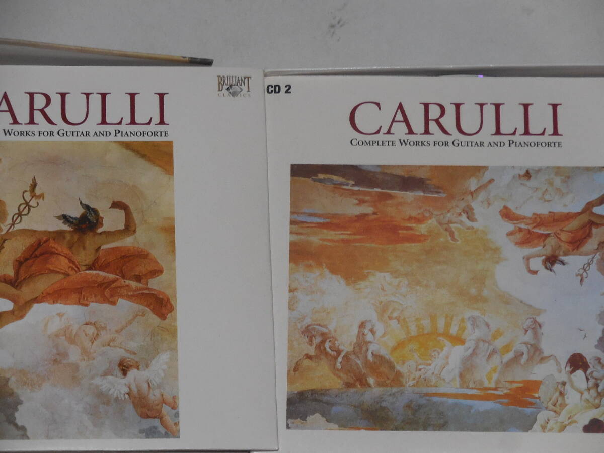 CD８枚　CARULLI　COMPLETE　WORKS　FOR　GUTTAR＆FORTEPIANO　カルッリ:ギター&フォルテピアノ作品全集_画像2