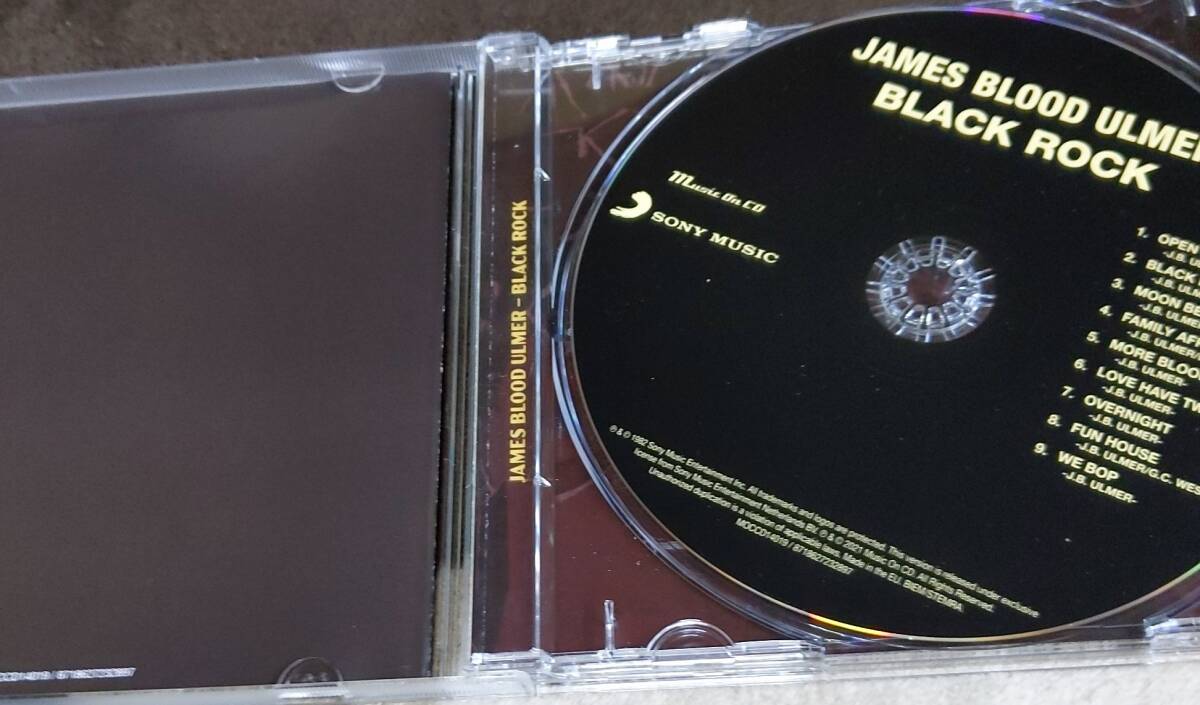 Black Rock James Blood Ulmer ジェームス・ブラッド・ウルマ―　2021リイシューCD_画像2