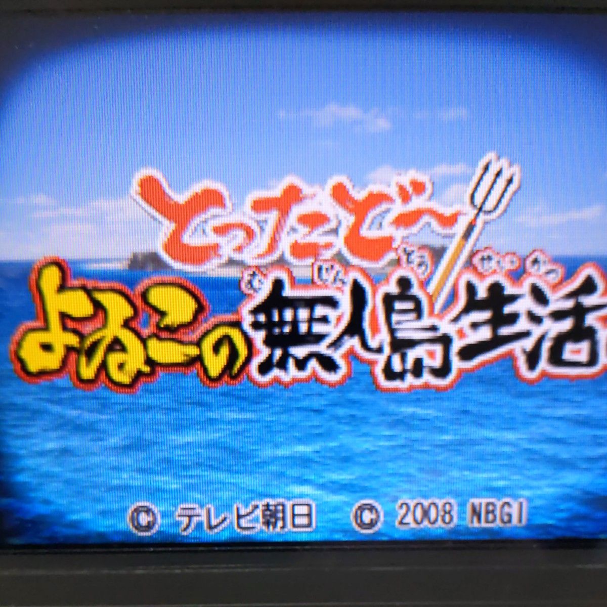 ニンテンドーDS  とったどーよゐこの無人島生活(箱説明書無しソフトだけの販売)