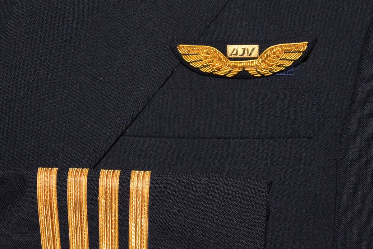 ANA 全日空 AJV 操縦士用 胸章 パイロット用 ウイングバッジ 新品 未